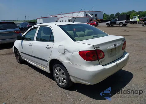 2005 Toyota Corolla Ce from USA, damaged, VIN 2T1BR32E45C554986